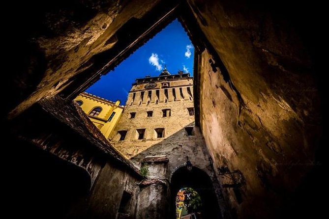 2-Day Transylvania from Bucharest: Brasov, Bran, Sighisoara - The Clock Tower, Scara Acoperită, and Church on the Hill: Small Stops, Real Character