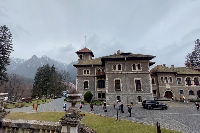 3 Castle:Peles ,Bran,Cantacuzino Tour from Brasov /Hotel pickup - Cantacuzino Castle in Bușteni: the Wednesday filming connection