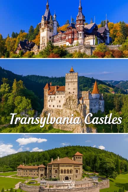 3 Castles Tour From Bucharest: Peles, "Wednesday" & Dracula - Start in Bucharest, Then Ride Through the Carpathians