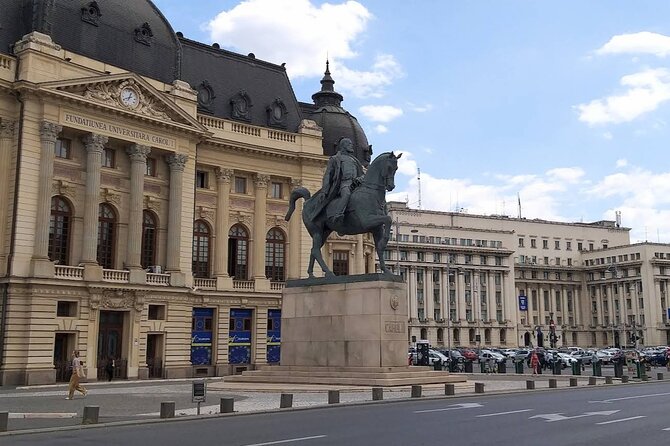 3h Bucharest Private Walking Tour - only your group - Stop 5: Palatul CEC, a striking bank building