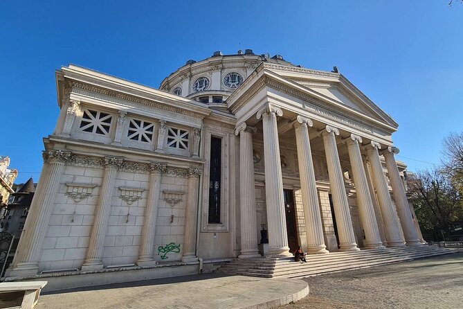 5h Bucharest City Tour by Car/Minivan - Small Group max 7 people - Bucur the Shepherd’s Church: a legend you can stand next to
