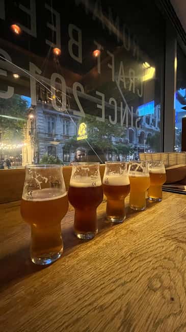 Artisanal Beer Tasting - Your tasting lineup: 4 beers, guided by real brewing talk