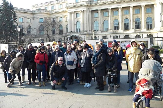 Best Walking Tour of Bucharest's City Center - 2.5 hours - Romanian Atheneum stop: the grand exterior, the open-door question
