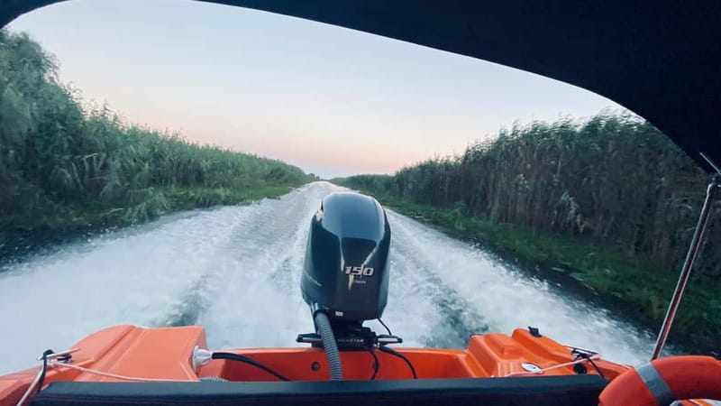 Boat Trip to Caraorman Forest - Danube Delta (5-6 hours) - How the boat trip starts at Murighiol’s Ondas De Ângelo pontoon