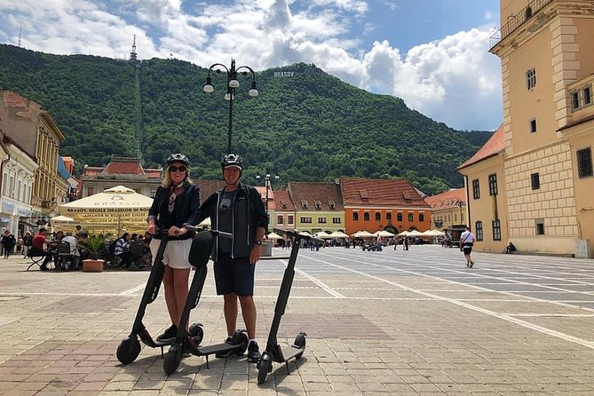 Brasov Old Town Guided Tour With Electric Scooters - What you really get for $90.31 per person