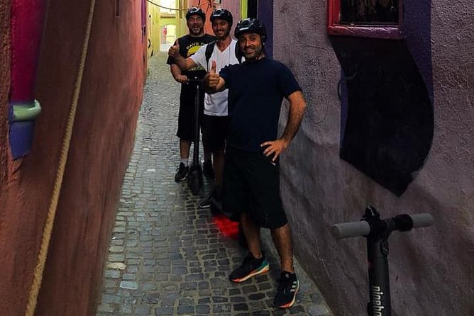 Brasov Old Town Guided Tour With Electric Scooters - Weather, timing, and comfort for a 4:00 pm start