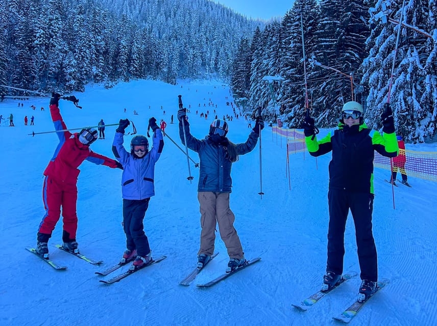 Brasov: Ski Lessons Day Trip For All Ages And Levels - Poiana Brasov in the morning, when the slopes are kinder