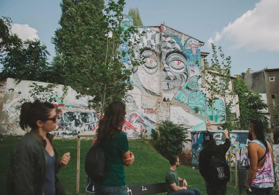 Bucharest Alternative Walking Tour - Secret hangouts and mural techniques you start to spot fast