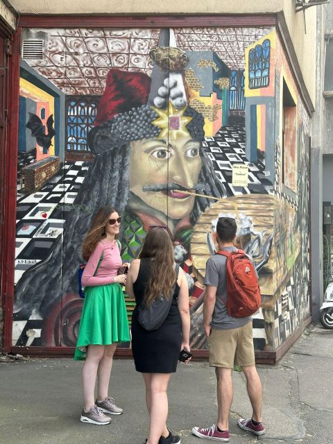 Bucharest Alternative Walking Tour - Gardens, landmarks, and the famous street where artists share walls