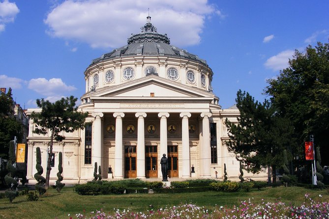 Bucharest and Beyond Private Full-Day Tour - Revolution Square, Triumph Arch, and Old Town stops that give context