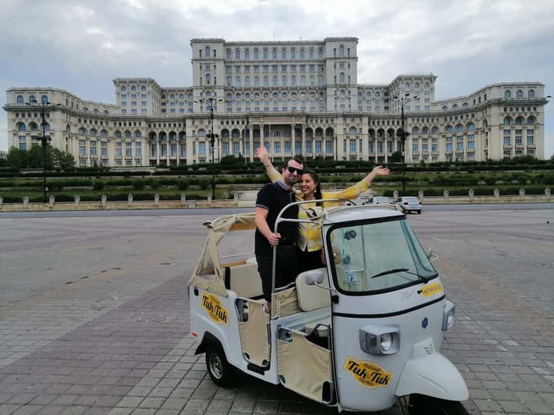 Bucharest: Best of Bucharest Private Tuk-Tuk Tour - Calea Victoriei and the grand boulevard feel