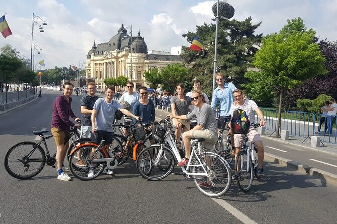 Bucharest Communist Bike Tour - Stop 5, National College of Defence: contrafactual history and propaganda framing