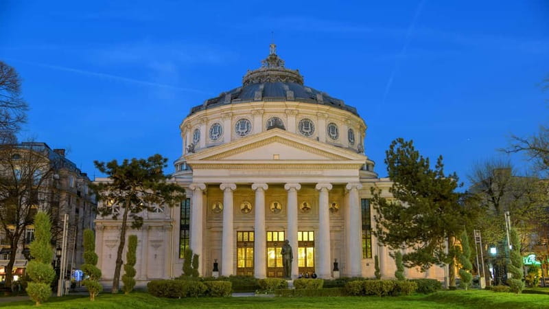 Bucharest: Old Town & Historical Landmark Guided Tour - Romanian Athenaeum: the stop that sets the tone