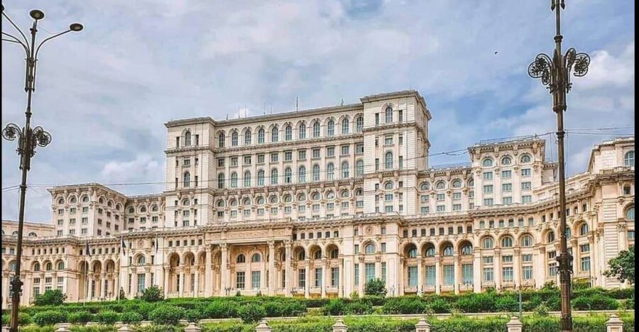 Bucharest Panoramic City Tour & Street Food - The Parliament Palace Stop: Big Building Energy, With Real Context