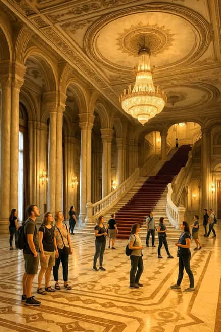 Bucharest: Parliament, Ceausescu House & Village Museum Tour - Palace of the Parliament: Where Scale and Politics Meet
