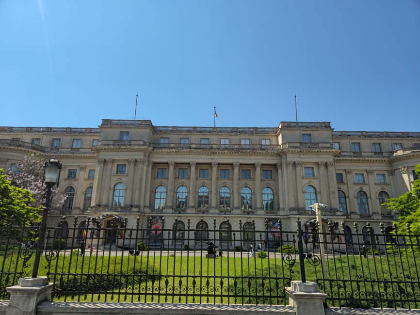 Bucharest Photo Walk - Instagram&Cinematic Spots in 3 hours - Palace of the Parliament pass-by: getting scale before the walk ends