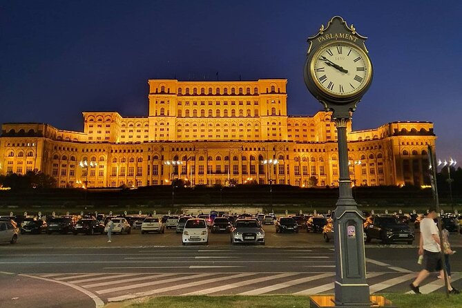 Bucharest Sightseeing - Half-Day Private Tour - A quick run past the former Post Office palace and the Holocaust Memorial