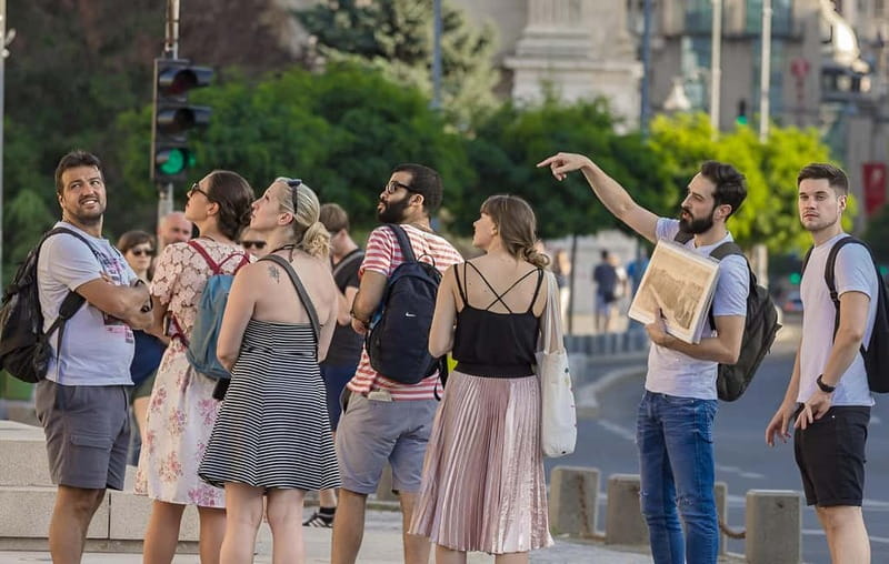 Bucharest: Tour of Old Town, Calea Victoriei & Communism - Starting at the Romanian Athenaeum, where Bucharest sets the tone