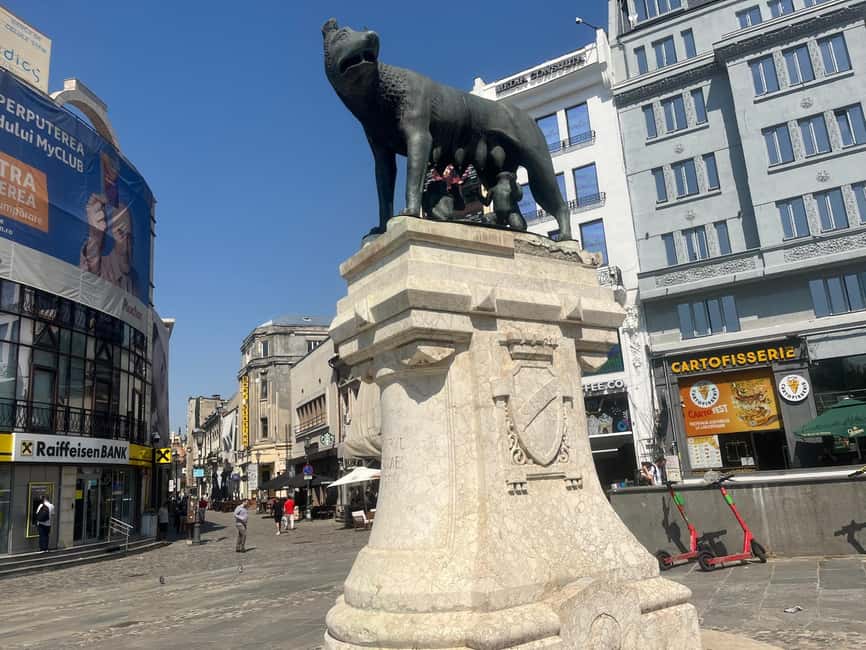 Bucharest: Walking tour with Italian speaking guide for small groups - Quick hits before you go