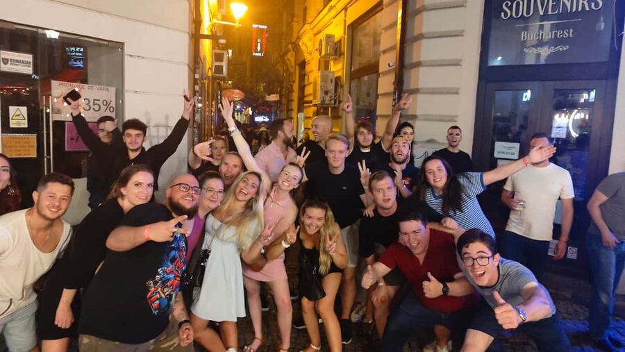 Bucharest: Weekend Pub Crawl - Stop by stop in the Old Town: what each venue experience is like