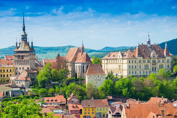 Castle Tour of Transylvania - Sighișoara’s medieval core: Clock Tower views and the Vlad Dracul thread