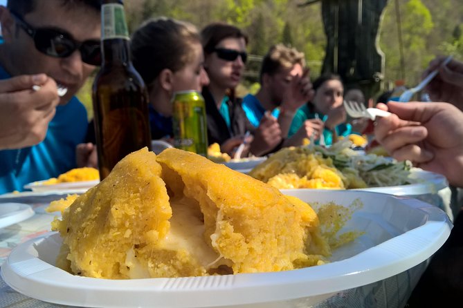 Day trip from Brasov: Bison reserve & traditional lunch - The waterfall stop: worth it, but plan for uneven ground