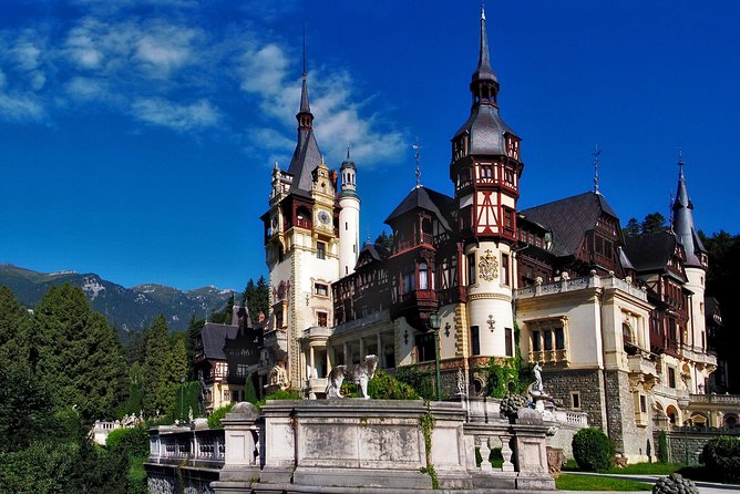 Dracula's Castle, Peles Castle and Brasov Day Trip from Bucharest - Peles Castle in Sinaia, royal rooms and weapon collections