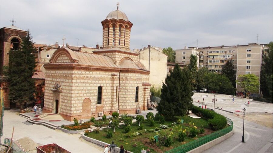 Eastern Orthodox Church Art in Bucharest - Saint Anton and the Old Princely Court vibe