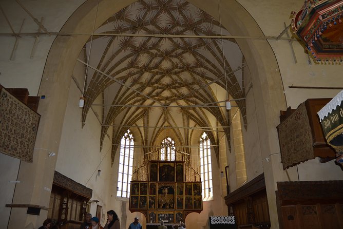Exclusive tour: Sighisoara, Medias and Biertan tour from Sibiu - Clock Tower: narrow stairs, balcony views, and the seven figurines
