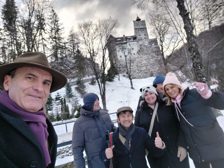 From Brasov 3 castles : Peles , Bran , Cantacuzino - Mercedes van logistics, timing, and the comfort you should expect