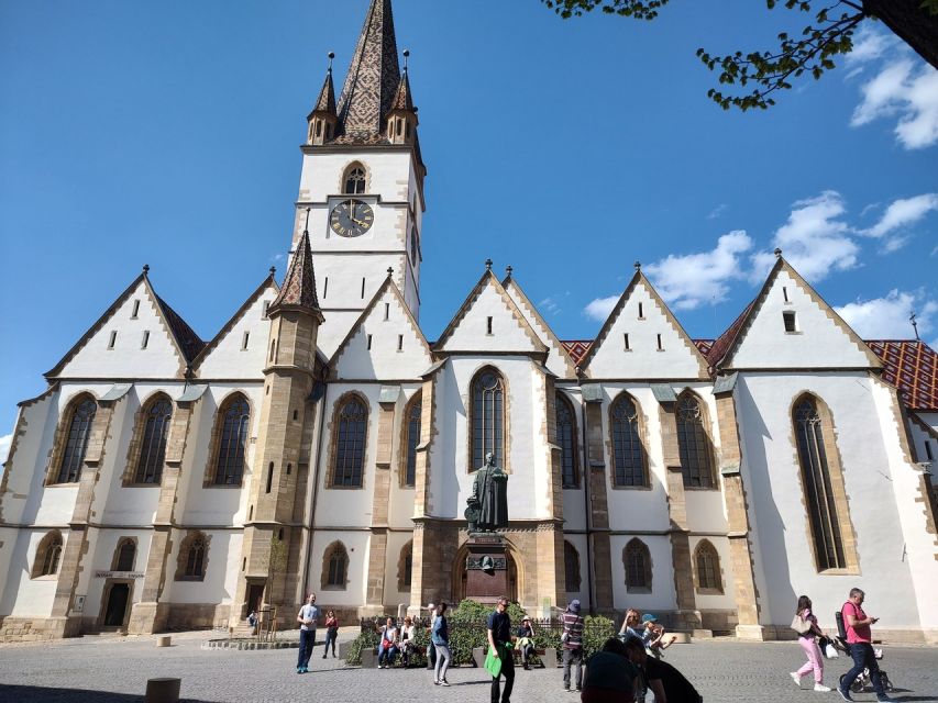 From Brasov: Guided Sighisoara and Sibiu Private Day Trip - Sighișoara Citadel: UNESCO streets and Vlad the Impaler context