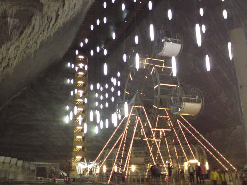 From Brasov: One-day Trip to Turda Salt Mine - What you’ll do underground: relaxing, strolling, and playing in salt