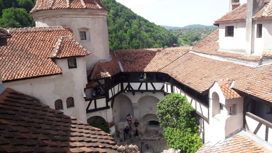 From Brasov: Peles Castle, Bran Castle & Cantacuzino Castle - Cantacuzino Castle in Bușteni: Wednesday Filming Vibes and Mountain Views