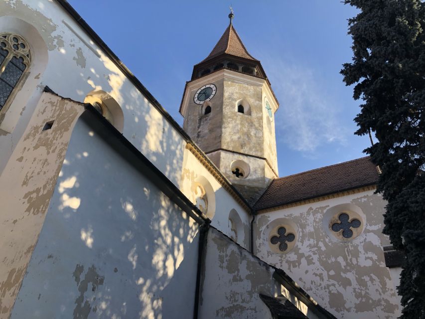 From Brasov: Small-Group Half-Day Fortified Churches Tour - Hărman church: basilica roots, Gothic inspired details, and a moat you can feel