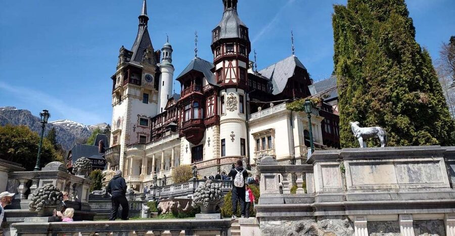 From Bucharest: 2-Day Tour to Brasov and Sighisoara - Bucharest pickup, then Peleș Castle and Bran Castle in one sweep