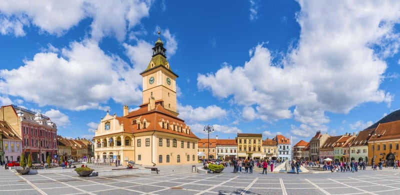 From Bucharest: Peles Castle, Brasov & Bran Castle Day Trip - The Scenic Drive To Brașov, and a City Stop That Packs a Lot