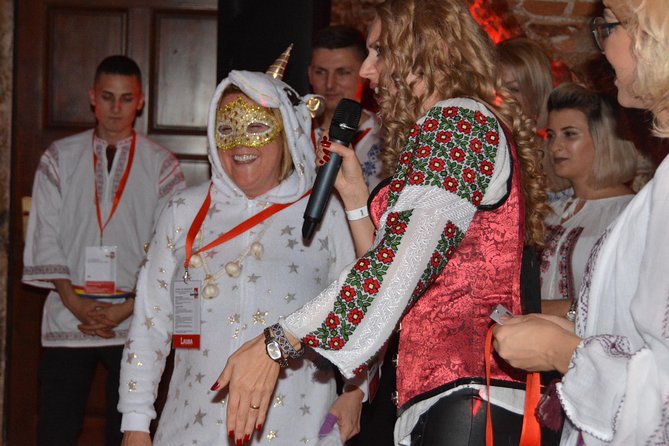 Halloween tour with 2 Halloween parties one at Bran Castle - Night 1 in Sighisoara: Staying in the Medieval Core