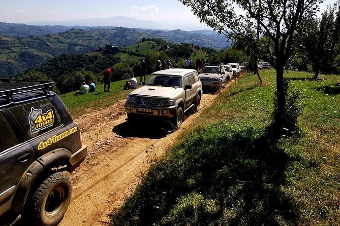 Off Road Adventures in Wild Carpathians - 5 Days - Day 3 Zarnesti Canyon walk, Then Bran Castle by the Bran Pass routes