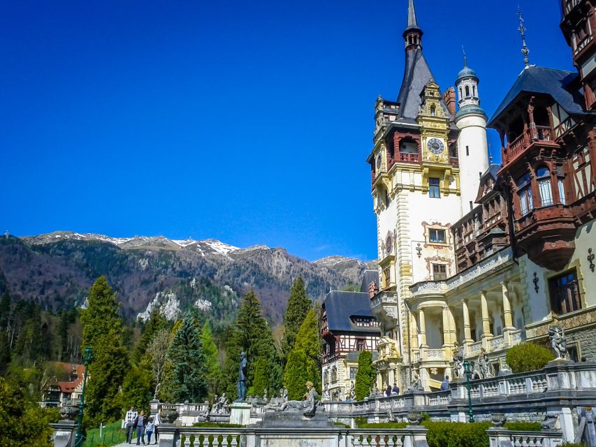 Peles, Dracula's Castles & Brasov: Private Day Trip & Pickup - One Day, Three Stops: Sinaia, Brașov, and Bran