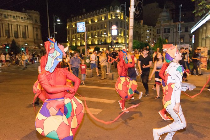 Private Bar Crawl in Bucharest - Old Town Area - Step Two: Victoriei Boulevard Club Run With Local-Only Picks