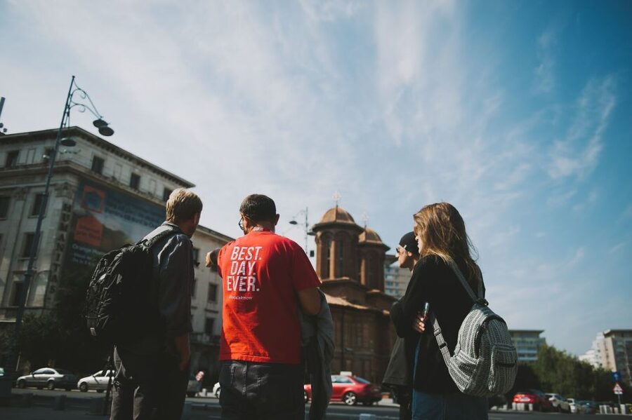 Private Bucharest: History & Food with Traditional Meal - Revolution Square and Victory Street, where politics shapes what you taste