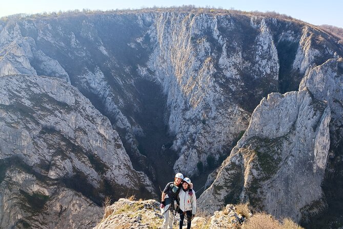 Private Hiking OR Climbing Experience in beaufitul gorges - Cluj-Napoca pickup and small-group focus with guides like Tudor, Andrei, Marian, and Julia