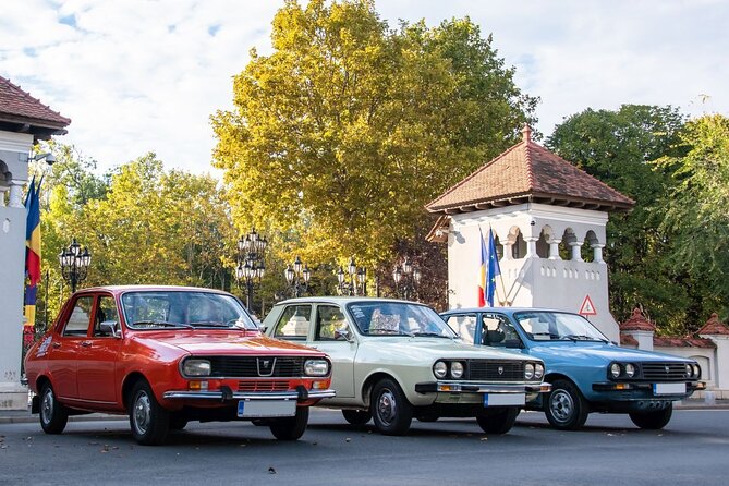 Private: RedPatrol Bucharest Contrasts Tour in a Vintage Car - In the restored Dacia: comfort, rules, and realistic expectations