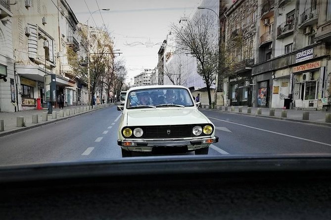 Private: RedPatrol Bucharest Contrasts Tour in a Vintage Car - Stop 4 to Stop 5: Drumul Taberei and Rahova, the blocks that tell the truth