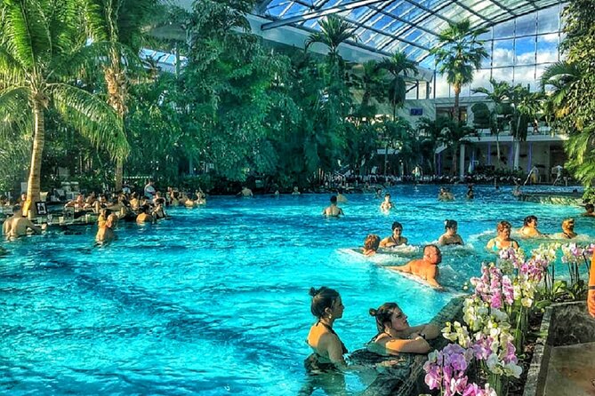 Relax and Fun at Thermal Spa Bucharest (Admission Ticket) - What to expect beyond pools: food, drinks, and massage water beds