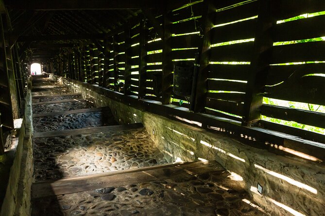 Sighisoara Fortress Quest: Exploration Game and Tour - Scara Acoperită-Covered Stairway: A Sights and Steps Moment