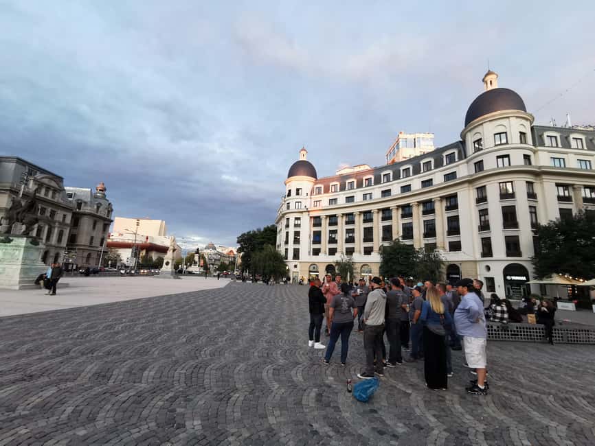 Small group Hop-on Hop-off Bucharest City Tour by minivan - The panoramic loop: boulevards, squares, and reading the city