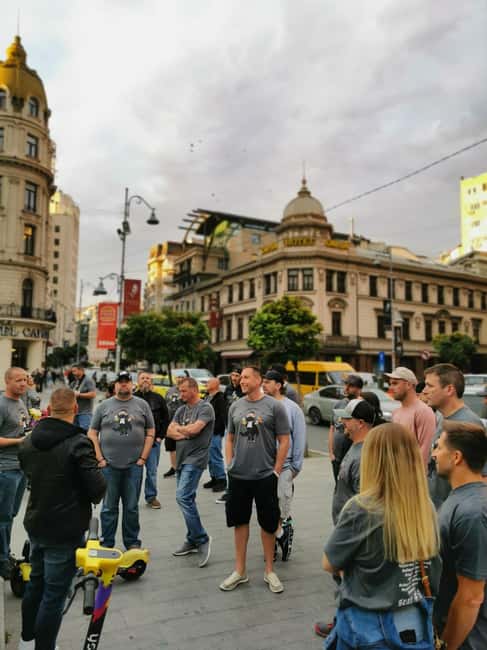 Small group Hop-on Hop-off Bucharest City Tour by minivan - Revolution Square: where the 1989 story lands