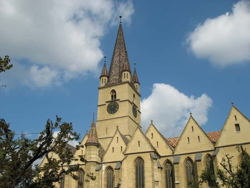 Tour of Sibiu - Church in Cristian - Village of Sibiel - Sibiu First: Walls, Squares, and the Council Tower View