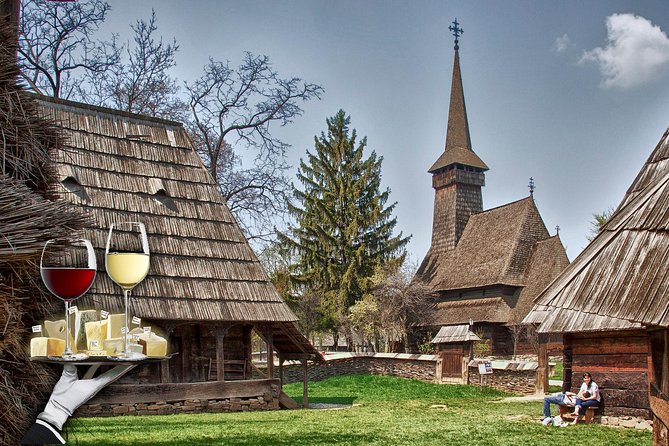 Traditions in Bucharest: Village Museum and Wine Tasting Tour - How the day flows, from the Athenaeum to the wine bar